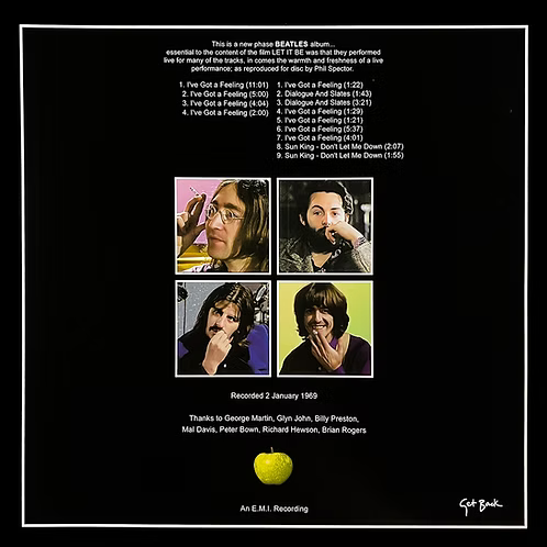 BEATLES LP I've Got A Feeling (Get Back Sessions 1969)