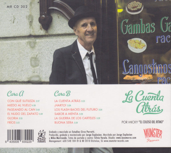 Micky – La Cuenta Atrás - CD - Digipak - 2010 - Munster Records – MR CD 302 - NUEVO / PRECINTADO - NEW / SEALED.