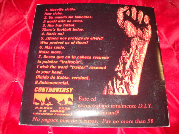 Lunatic Asylum – Lunatic Asylum- CD - 2001 - Controversy – Muy Buen Estado / Very Good Condition (M- / VG+)