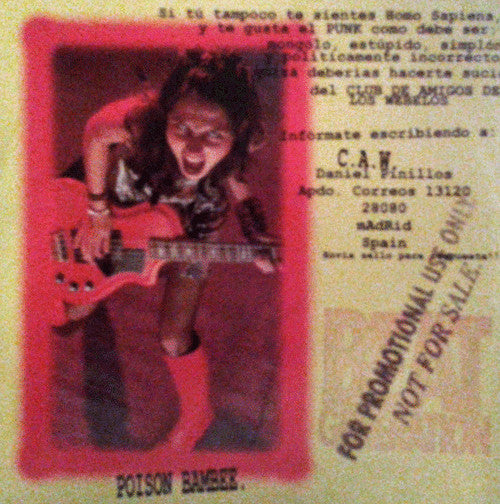 Los Webelos - Contra El Homo Sapiens (CD, Promo)