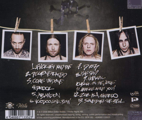 Backyard Babies – Backyard Babies - CD - Nuevo sin usar pero no precintado / New unplayed but not sealed.
