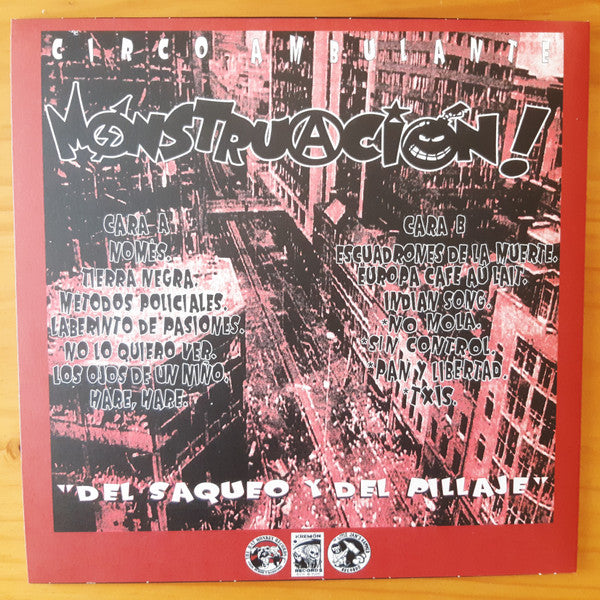 Monstruacion - Total Insubordination - Of Plunder And Pillage (LP, Album, RE)