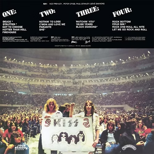KISS 2xLP Alive (Yellow Colored Vinyl)