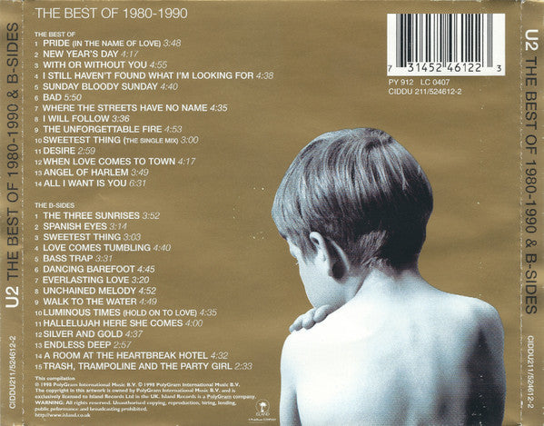 U2 – The Best Of 1980-1990 - 2xCD - Como Nuevo / Like New (M- / M-)