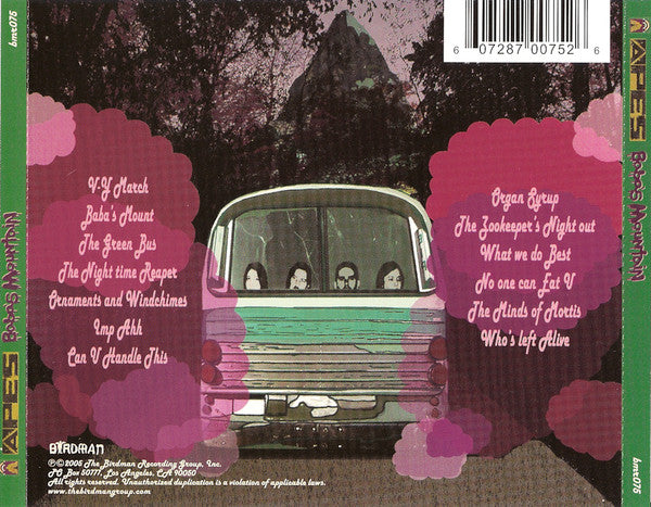 Apes – Baba's Mountain - CD - 2005 - Birdman Records – bmr075