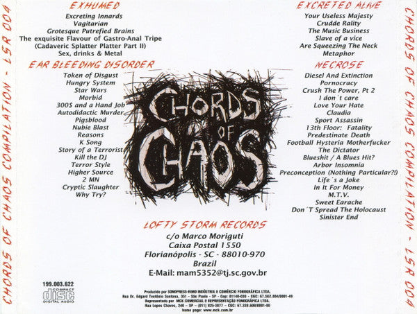 Chords Of Chaos - CD - NUEVO / PRECINTADO - NEW / SEALED.