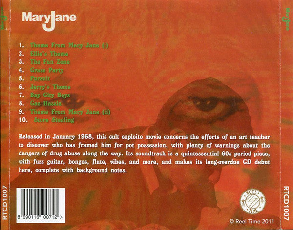 Mike Curb And Larry Brown – Mary Jane - CD - 2011 - Reel Time – RTCD1007 - Very Good Condition (VG+ / M-)