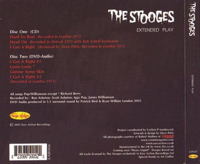 The Stooges - Extended Play (CD, EP + DVD-A, Multichannel)