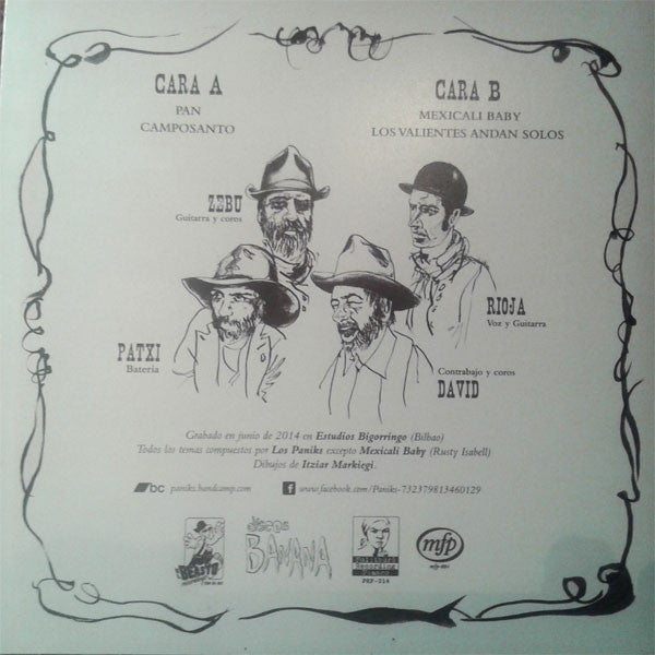 The Paniks - The Brave Walk Alone (7", EP)