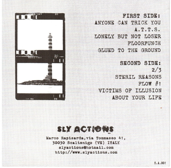 Ohuzaru – Ohuzaru - 7" - 2000 - Sly Actions – S.A.001, Ecatombe Produzioni – TOMB002