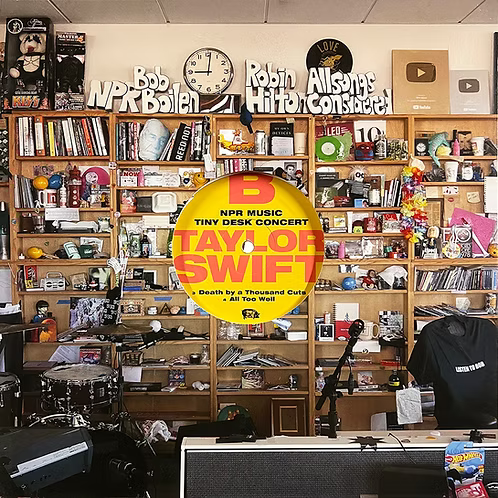 TAYLOR SWIFT LP NPR Music Tiny Desk Concert (Yellow Translucid Coloured Viny)