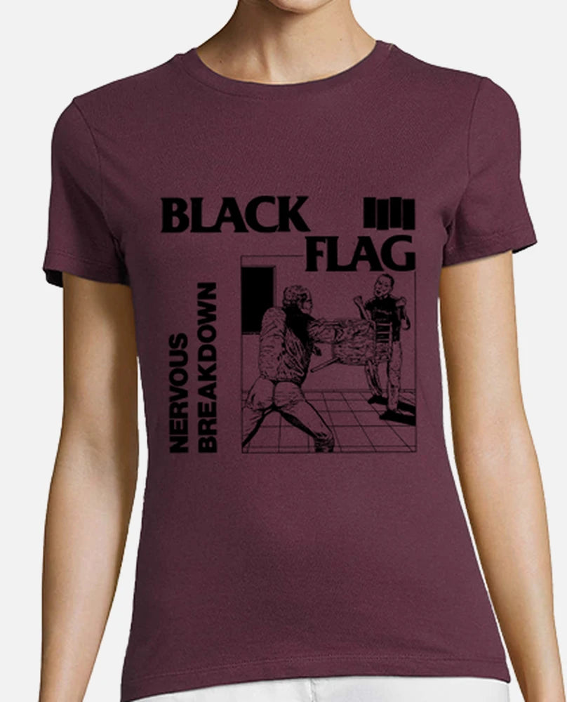 Black Flag - Camiseta Chica / Girl T-Shirt