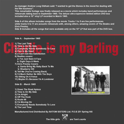 The Rolling Stones – Charlie Is My Darling Ireland 1965 - LP - Red - 2013 - Avitom Sisters – DHTA 1111211 - Like New (M- / M-)