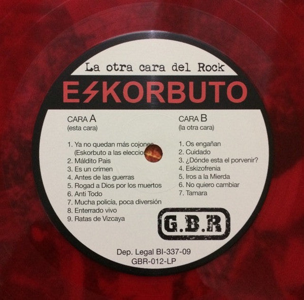 Eskorbuto - The Other Side of Rock (LP, Album, Red)