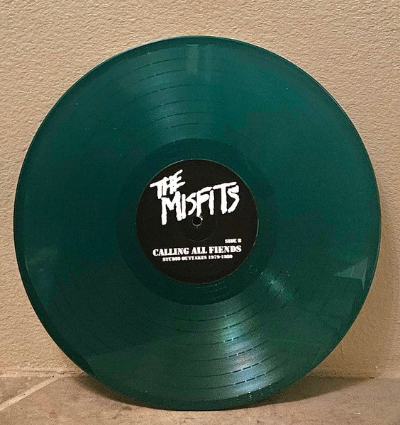 The Misfits - Calling All Fiends (Studio Outtakes 1979-1980) (LP, Unofficial, Green)
