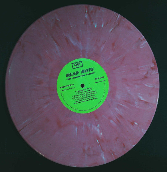 Dead Boys - 3rd Generation Nation (The "We Have Come For Your Children" Pre-mix) (LP, Album, Purple Marbled)