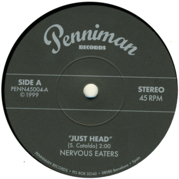 Nervous Eaters - Just Head (7", Single, RE)