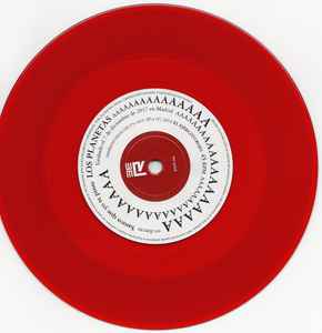 Los Planetas – Santos Que Yo Te Pinte - 7" - ROJO / RED - 2019 - El Ejército Rojo – EER34