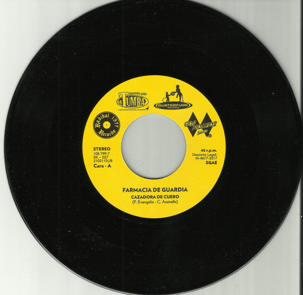 Farmacia De Guardia - Cazadora De Cuero (7", Single, RE)
