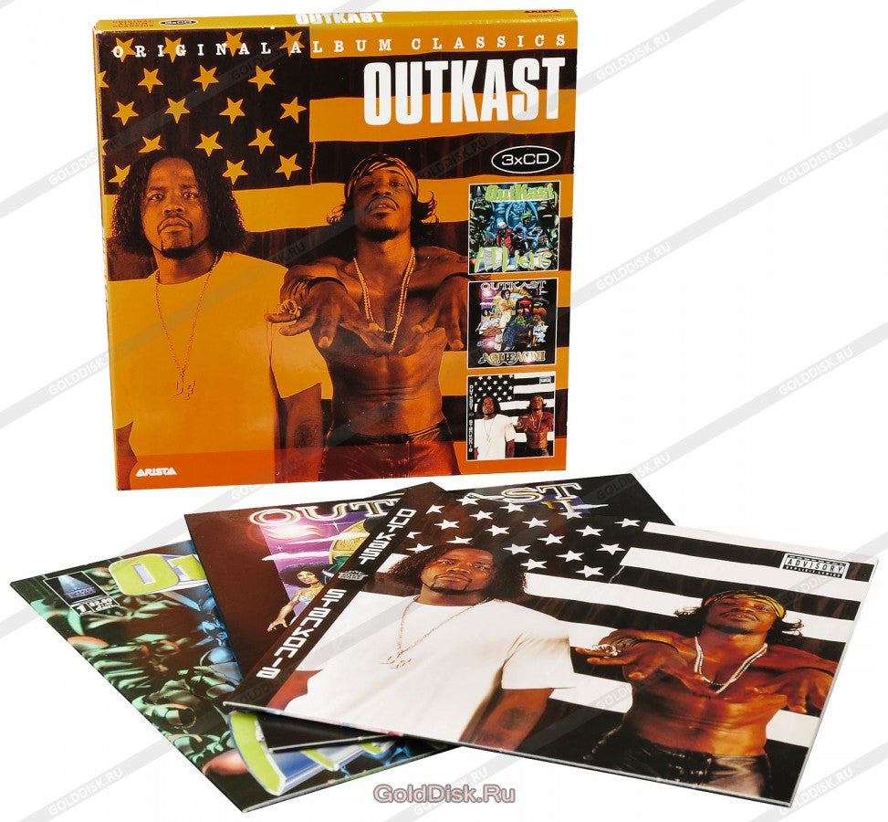OutKast – Original Album Classics - 3xCD Box Set - NUEVO - PRECINTADO / NEW - SEALED.
