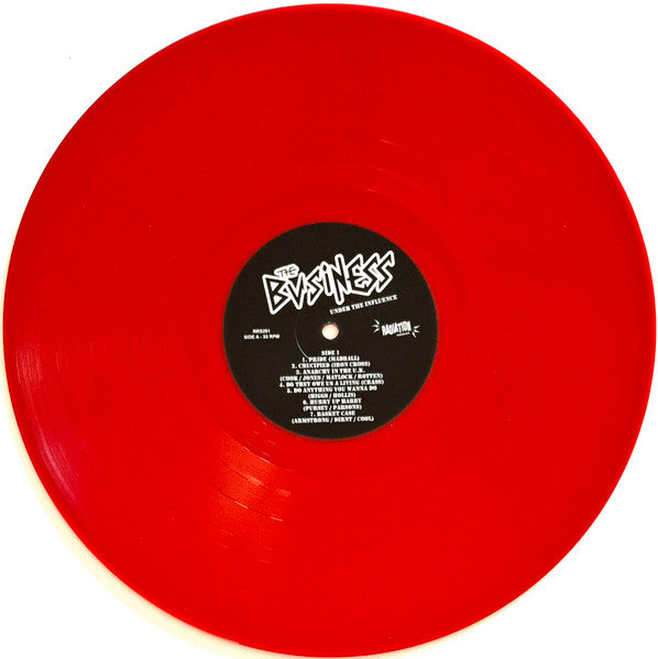 The Business - Under The Influence (LP, Comp, Ltd, RE, Rojo / Red)