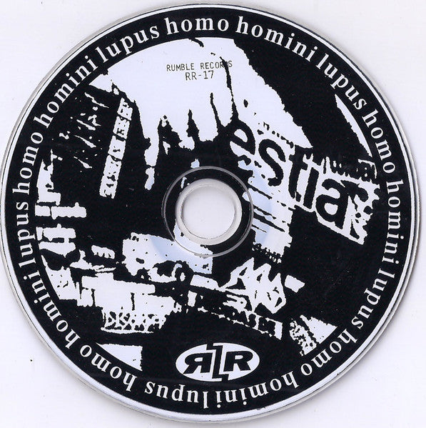 HHH – Homo Homini Lupus - CD - 1998 - Rumble Records – RR17 - Nuevo sin usar pero no precintado / New and unplayed but not sealed.