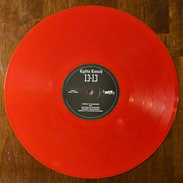 Lydia Lunch - 13.13 (LP, Album, RE, Red)