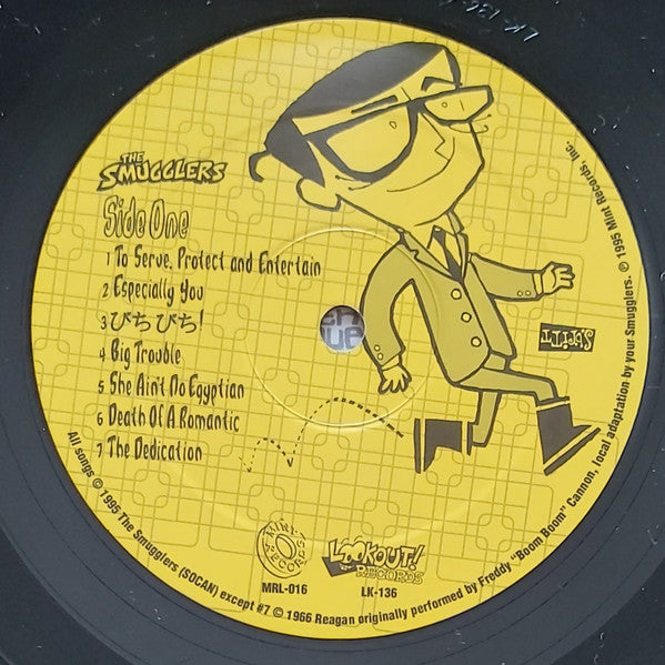 The Smugglers – Selling The Sizzle - LP - With Insert - 1996 - Mint Records (12) – MRL-016, Lookout! Records – LK-136 - Vinyl Very Good Plus Plus (VG++) / Cover Very Good Plus (VG+)