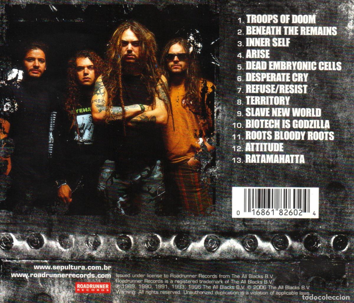Sepultura – The Best Of Sepultura - CD - Nuevo sin usar pero no precintado / New and unplayed but not sealed.