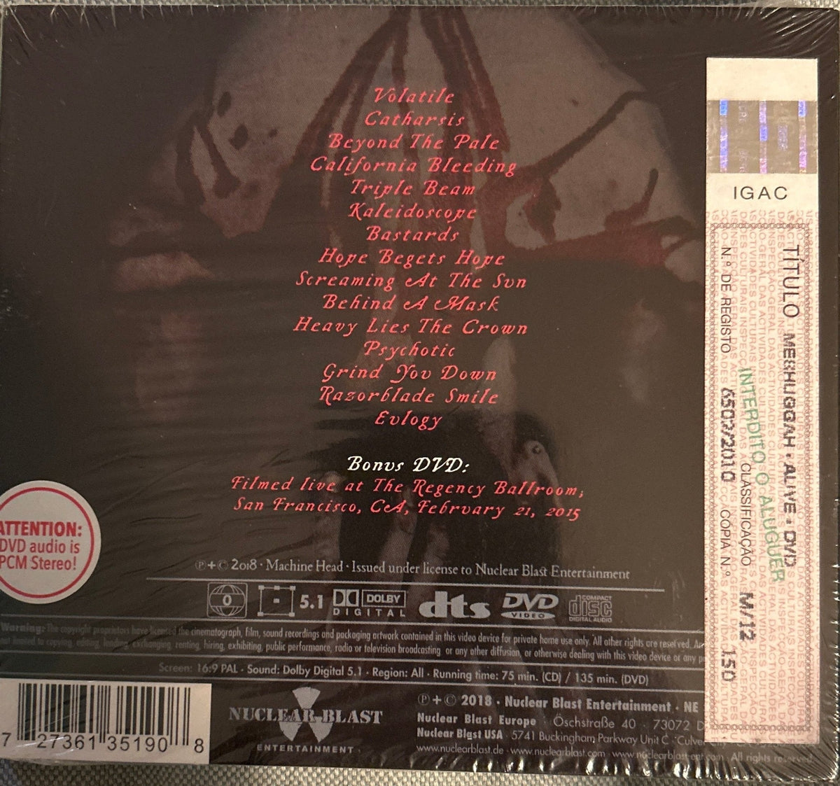 Machine Head - Catharsis - CD
