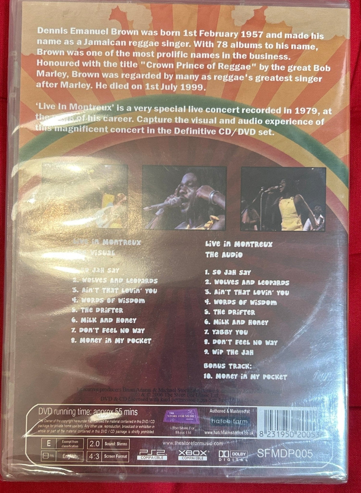 Dennis Brown - Live At Montreux - CD + DVD