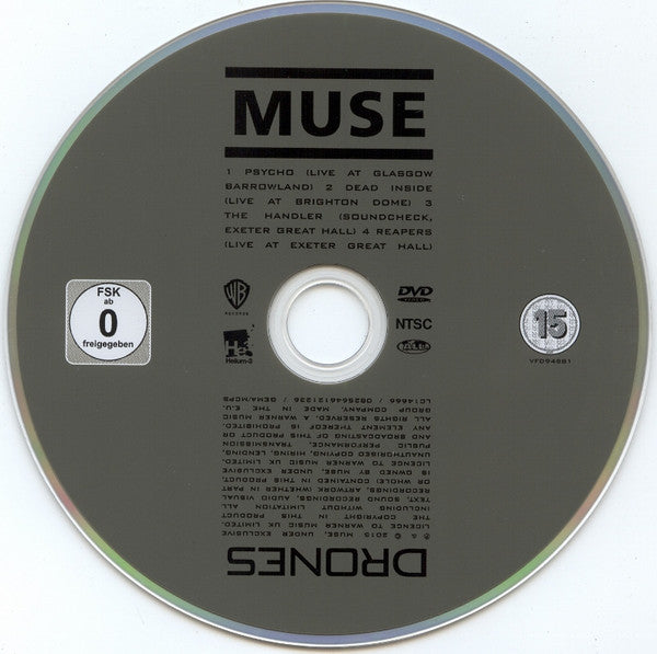 Muse – Drones - CD+DVD - Digipak - CD y DVD Muy Buen Estado / Portada Como Nueva (VG+/M-)