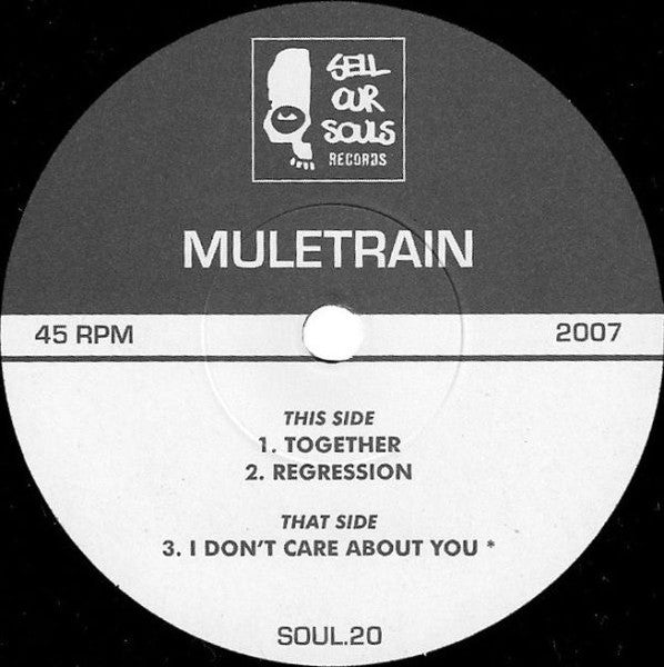 Muletrain – The Ansar E.P. - 7" - Incluye Pegatina - 2007 - Beat Generation – Beat 23