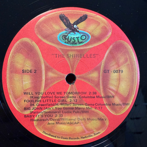 The Shirelles – The Shirelles - LP - 1981 - Gusto Records – GT-0079 - Vinilo Muy Buen Estado / Portada Muy Buen Estado (VG+/VG+)