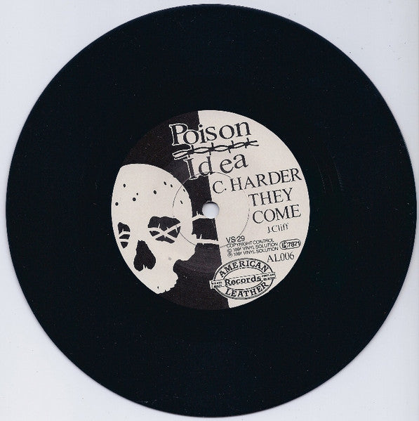 Poison Idea – Official Bootleg - 2x7" - 1991 - Vinyl Solution – VS 29, American Leather Records – AL006 - Buen Estado / Good Condition (VG++ / VG)