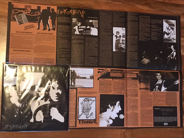 Eskorbuto – Eskizofrenia - LP - Includes Poster - 2023 - Munster Records – MR 307