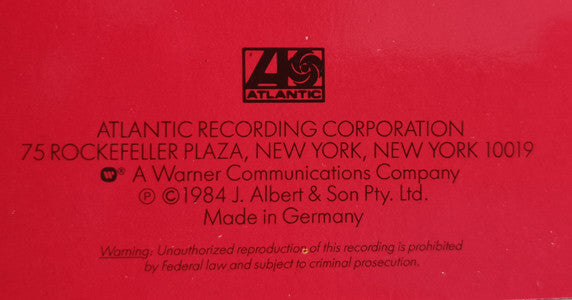 AC/DC – '74 Jailbreak - LP - 1984 - Atlantic – 780 178-1 - Vinilo Como Nuevo (M-) / Portada Muy Buen Estado (VG+)