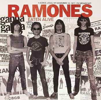 Ramones - Eaten Alive 4 Acres, Utica, Ny November 14, 1977 Fm Broadcast - LP