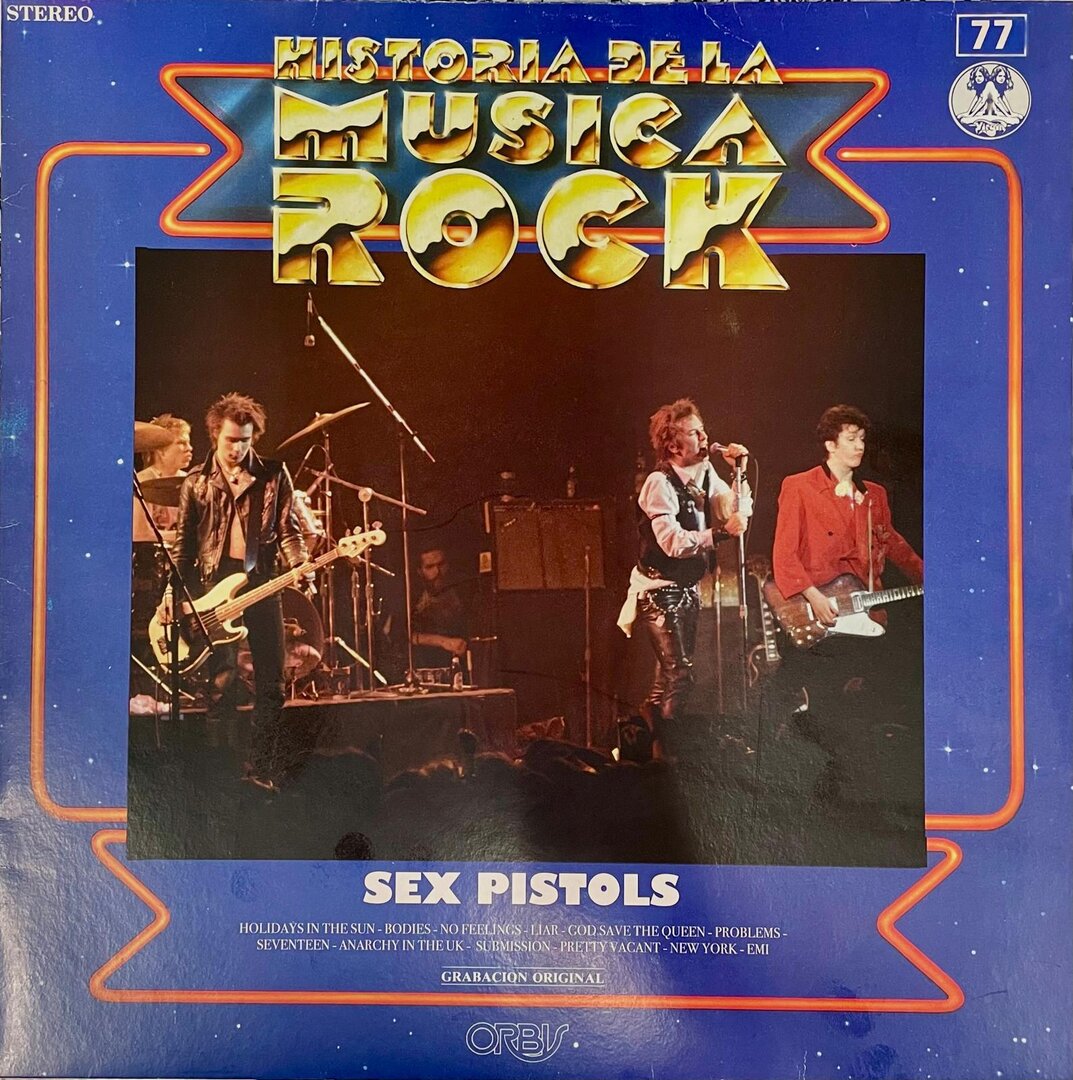 Sex Pistols - Never Mind The Bollocks - Historia De La Musica Rock - LP