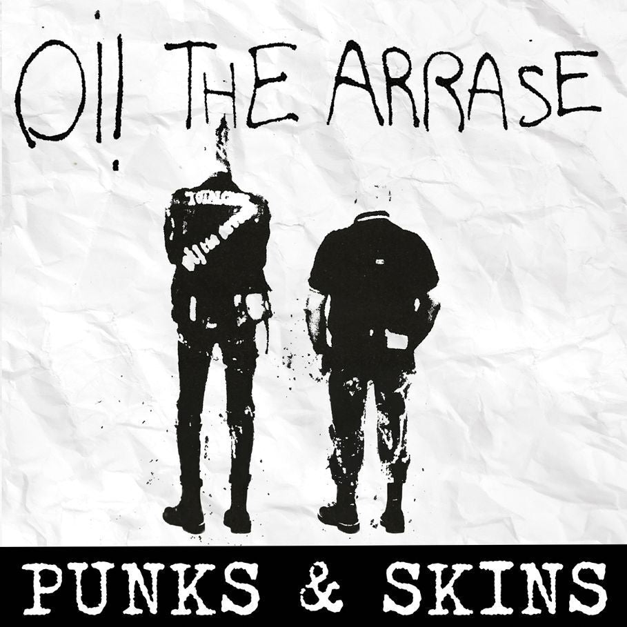 Oi! The Arrase - Punks & Skins - Reedicion Maqueta - LP - Color