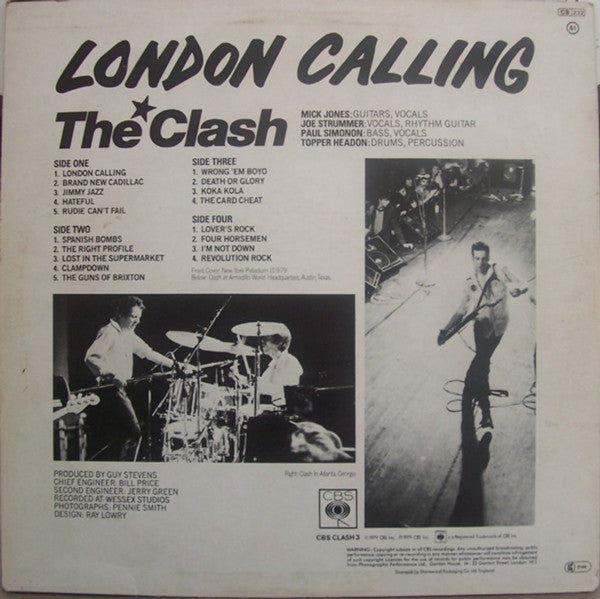 The Clash - London Calling - 2xLP