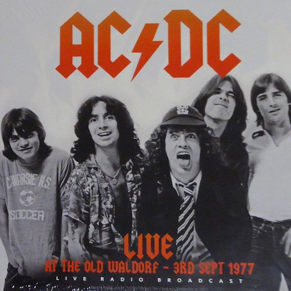 AC/DC - Live At The Old Waldorf - 3rd Sept 1977 - LP