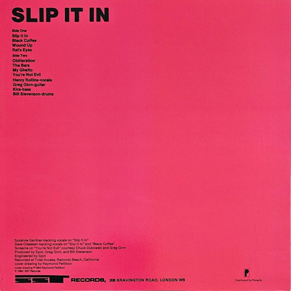 Black Flag - Slip It In - LP