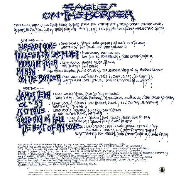 Eagles - On The Border - LP