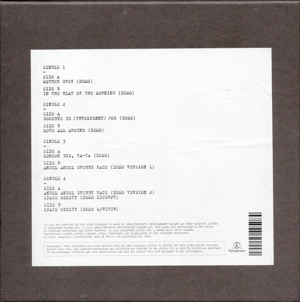 David Bowie - Spying Through A Keyhole (Demos And Unreleased Songs) - 4x7"