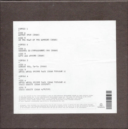 David Bowie - Spying Through A Keyhole (Demos And Unreleased Songs) - 4x7"