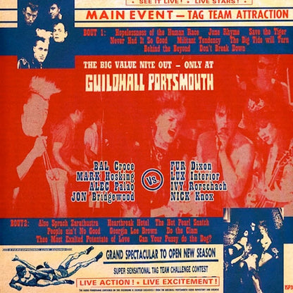 The Cramps Vs The Sting-Rays - Fuckedupnsteamininportsmouthgreatbritainxxx - LP