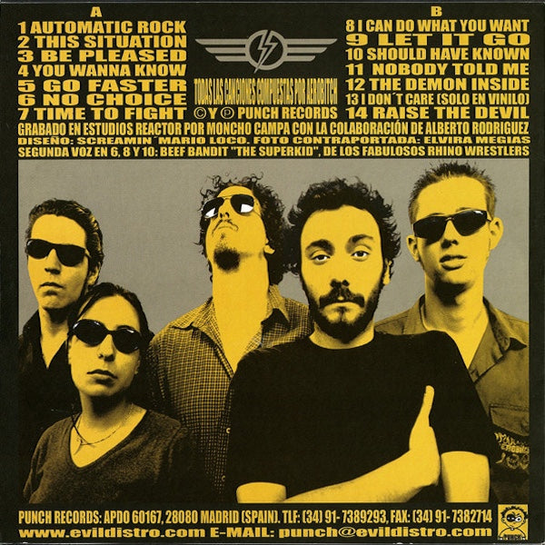 Aerobitch - Steamrollin' - LP