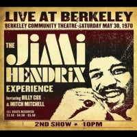 The Jimi Hendrix Experience - Live At Berkeley. May 30, 1970 - 2nd Show, 10pm - LP