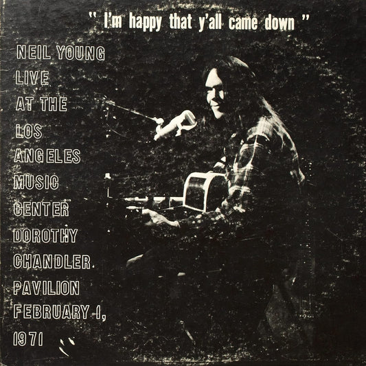Neil Young - Dorothy Chandler Pavillion 1-2-1971 - LP
